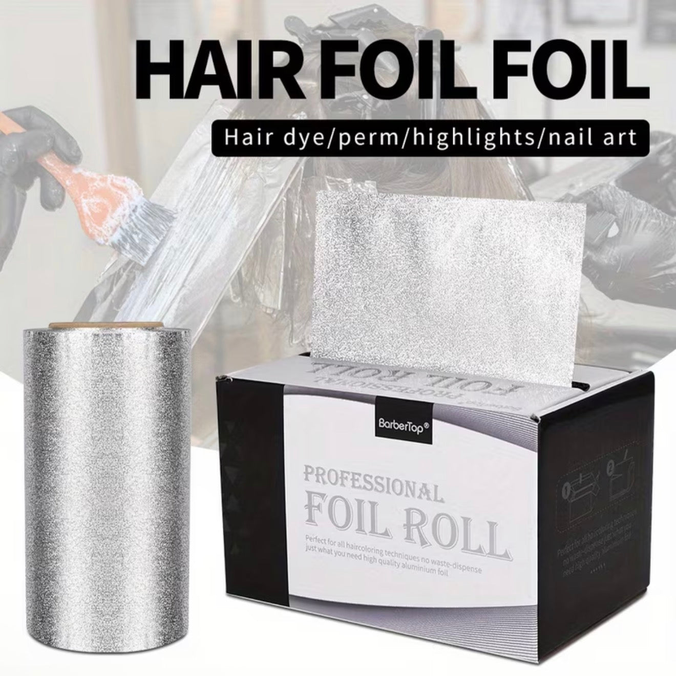 Hairdresser Foil Roll 5 inc x 164 feet