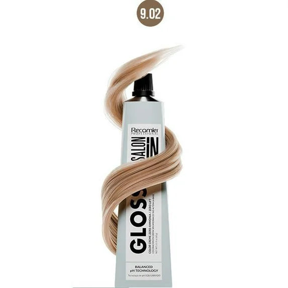 Salon In Recamier GLOSS COLOR SEMI PERMANENT ZERO AMMONIA 2.1 OZ