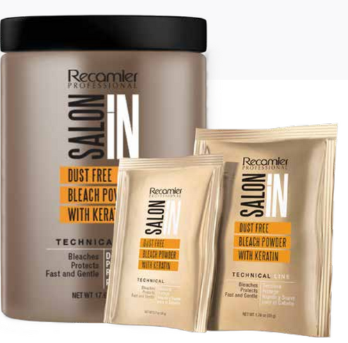 BLEACH POWDER WITH KERATINE  DUST FREE(BLUE)