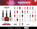 MASGLO Gel Evolution Nail Polish no UV Lamp Larga Duracion 13.5 ML