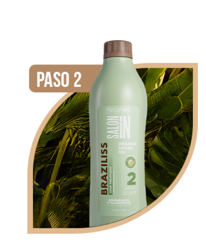 Salon In Recamier Braziliss Vegan Treatment Step 2 33.8 Oz